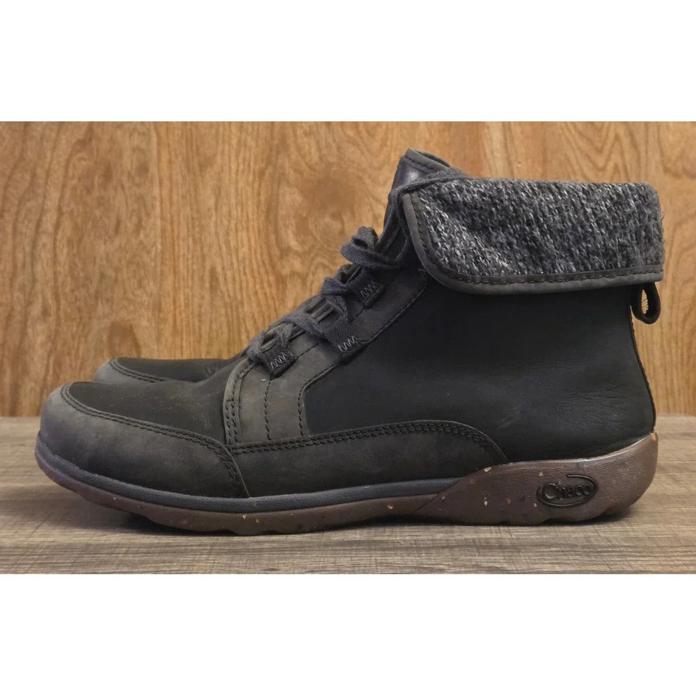 Chaco Barbary Casual Ankle Boots‎ Womens Size 10 Black